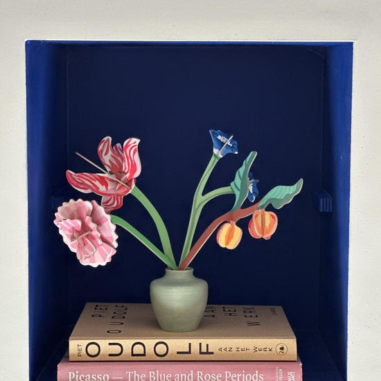 3d floral puzzle - dutch flowers by studio roof
