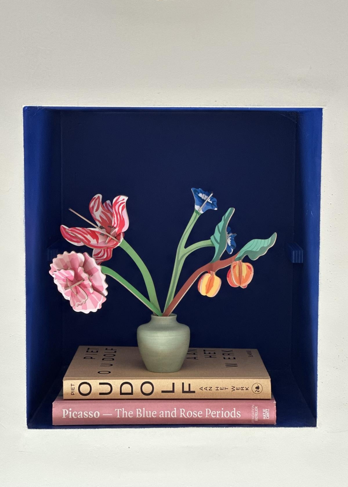 3d floral puzzle - dutch flowers by studio roof