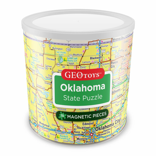 Puzzle | 70-Piece Magnetic | Oklahoma
