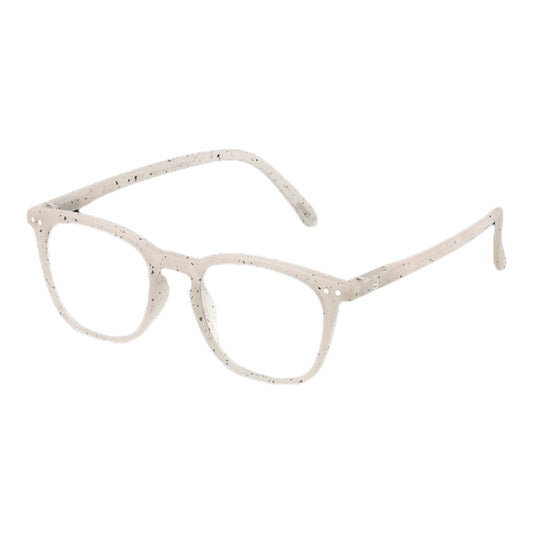 glasses readers - #e trapezoid - ceramic beige by izipizi