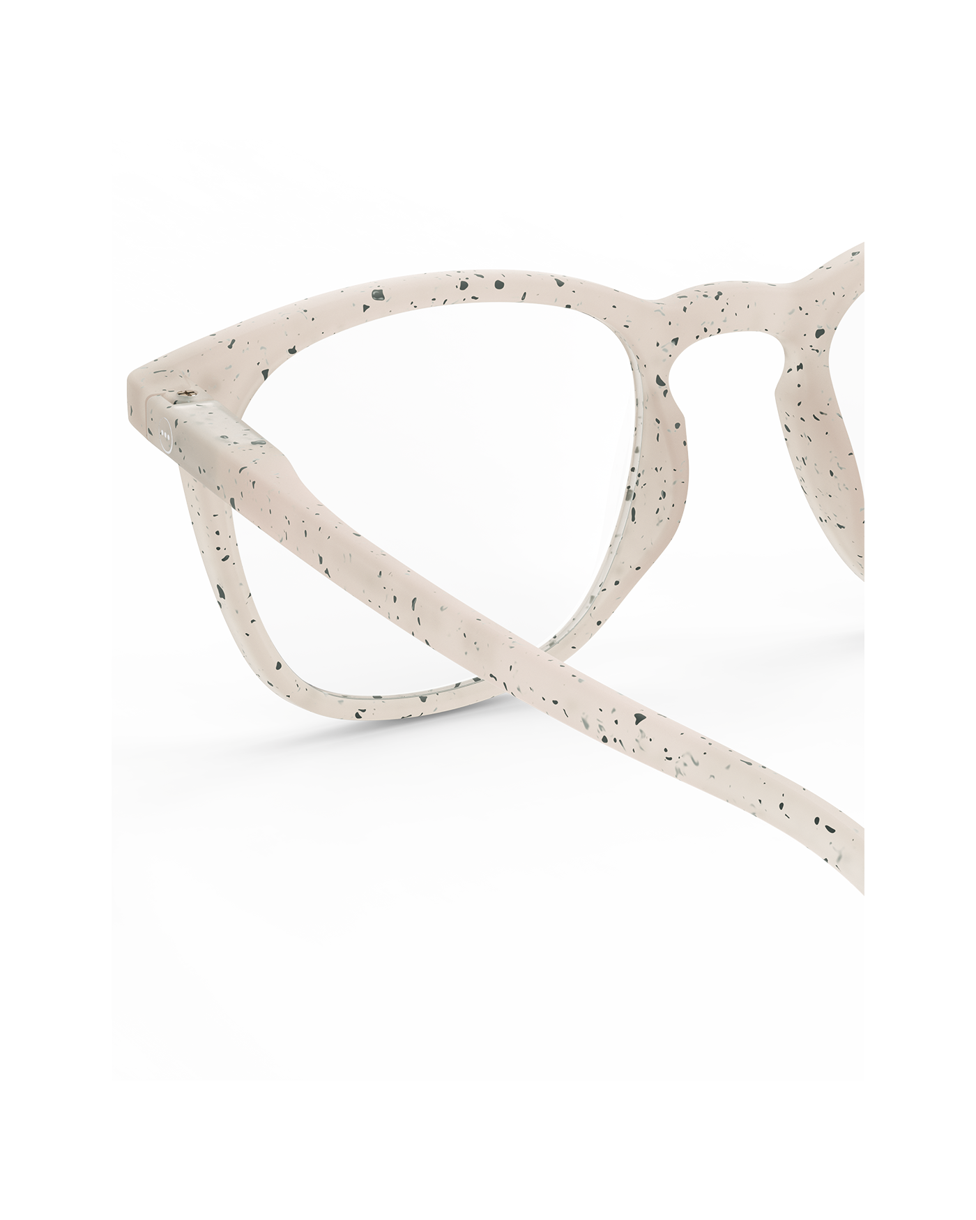glasses readers - #e trapezoid - ceramic beige by izipizi