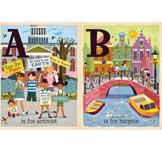 board book - babylit alphabet - e is for earth by gibbs smith
