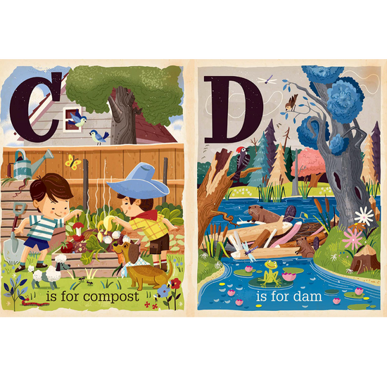 board book - babylit alphabet - e is for earth by gibbs smith