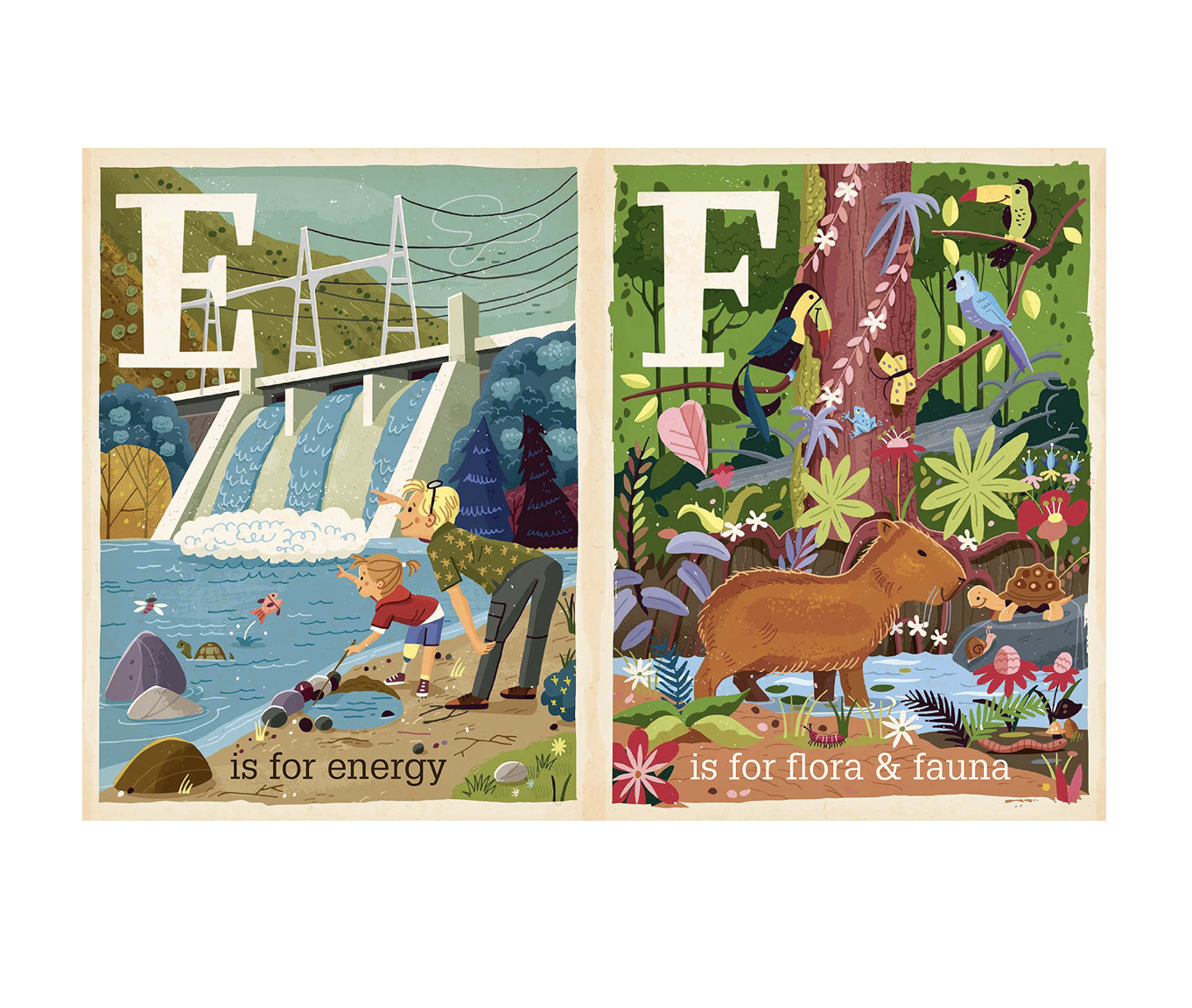 board book - babylit alphabet - e is for earth by gibbs smith
