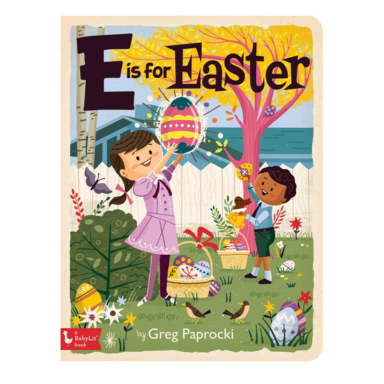 alphabet book - e is for easter by gibbs smith