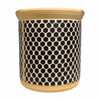 Wine Chiller + Crock | Dot Black