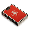 playing cards - eames starburst - red ed. by art of play
