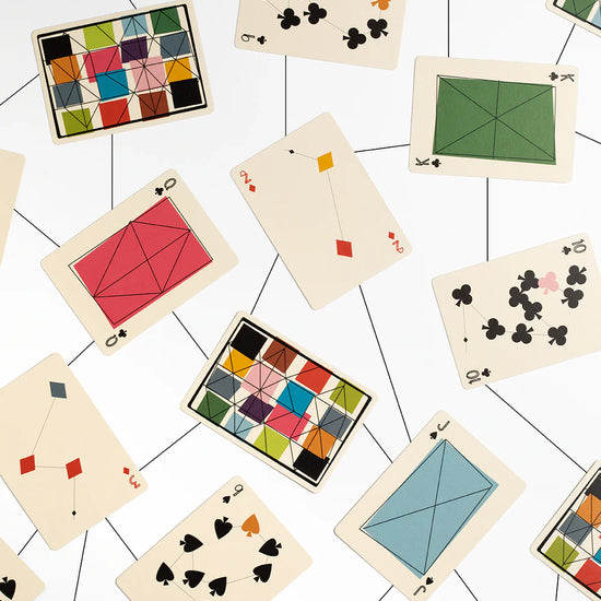 playing cards - eames kite by art of play