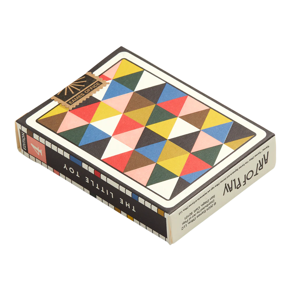 playing cards - eames the little toy by art of play