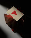 playing cards - eames starburst - red ed. by art of play