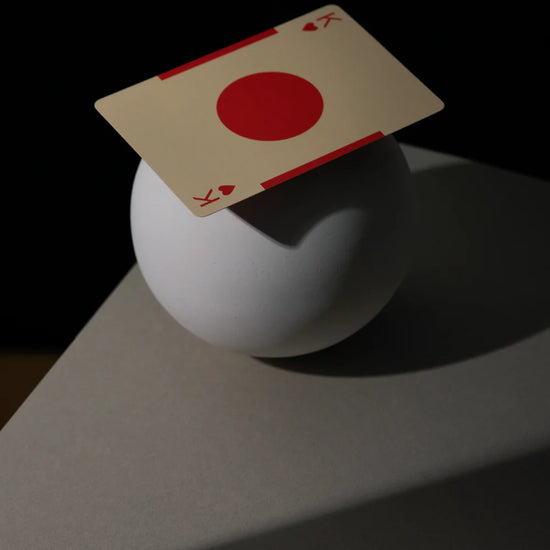 playing cards - eames starburst - red ed. by art of play