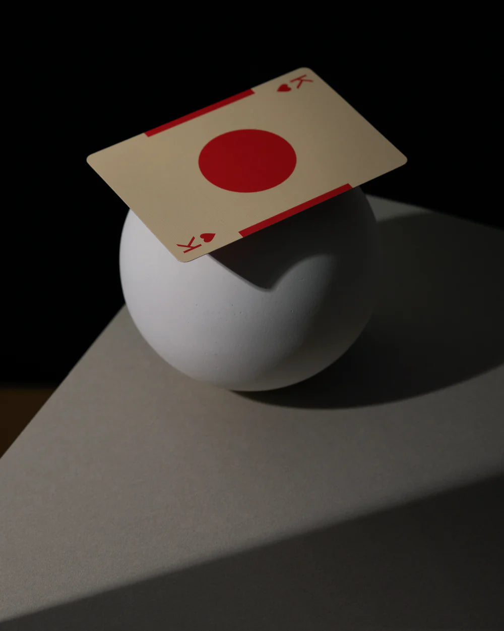 playing cards - eames starburst - red ed. by art of play