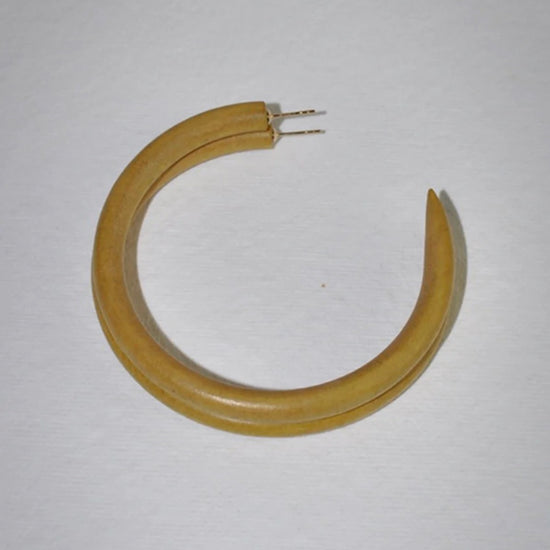 earrings - large hoop by binky and lulu