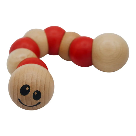 toy - earthworm clutching - by beginagain