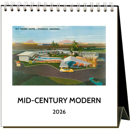 desk easel calendar - 2026 - found image by found image