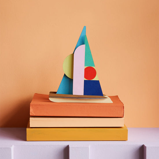 3d sailboat puzzle - eclipse catamaran by studio roof