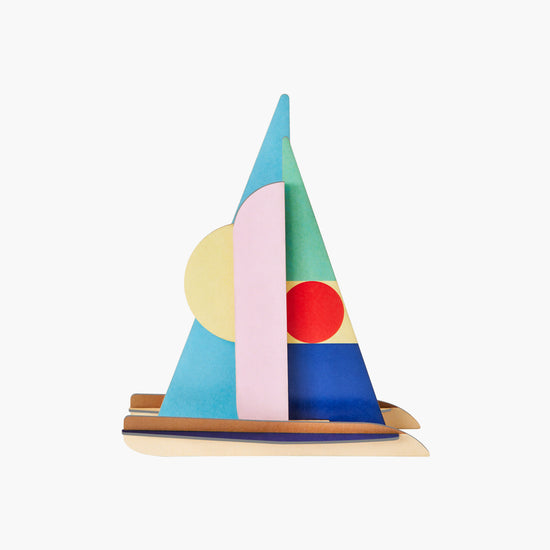 3d sailboat puzzle - eclipse catamaran by studio roof