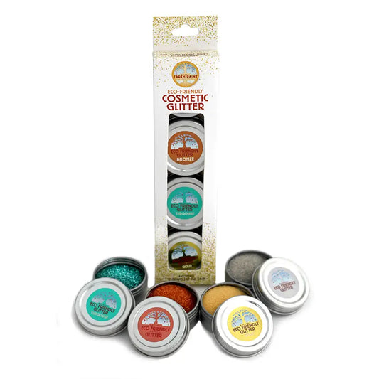 glitter - cosmetic eco-friendly by natural earth paint