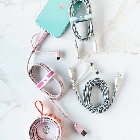 charge cable - eco long range™ - usb-c - natural by tech candy (e-accessories)