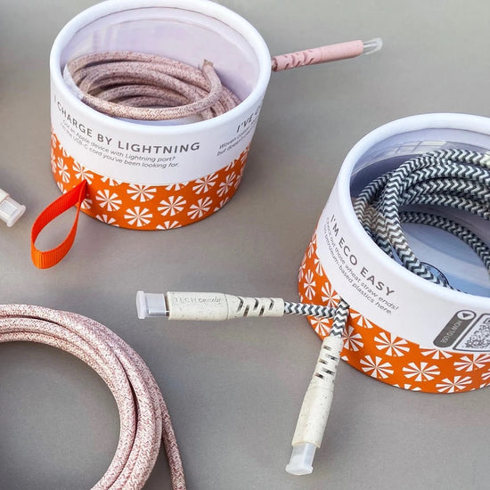 charge cable - eco long range™ - usb-c - natural by tech candy (e-accessories)