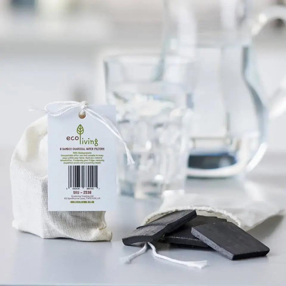 water filters - bamboo charcoal - 4-pack by ecoliving