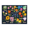 puzzle - 1000-piece - edible flowers by chronicle books