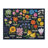 puzzle - 1000-piece - edible flowers by chronicle books