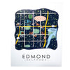 art print - ok map - edmond by paper berries (formerly sugar mint)