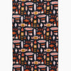 tea towel - microfiber - edwina by geometry house