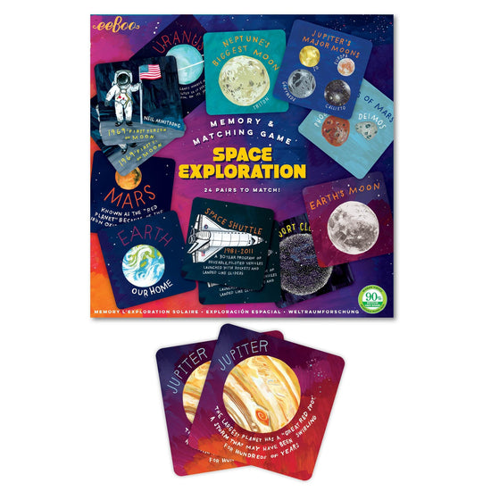 matching game - space exploration by eeboo