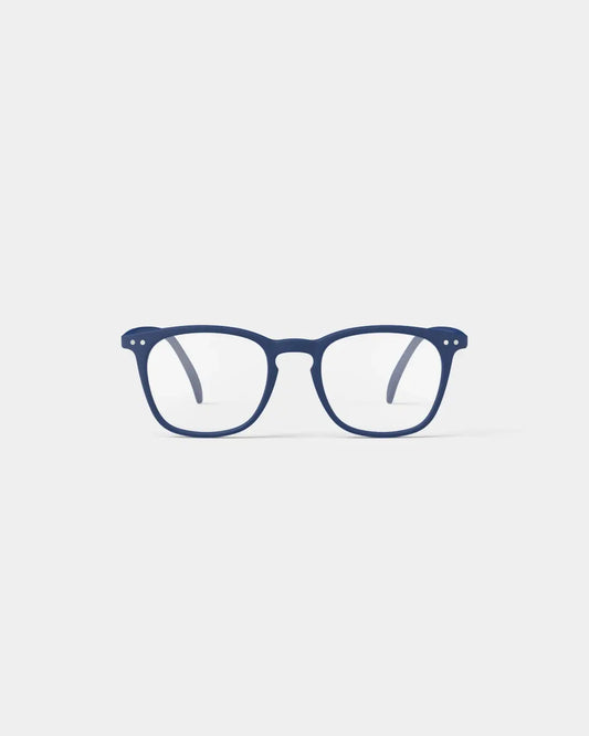 glasses readers - #e trapezoid - navy by izipizi