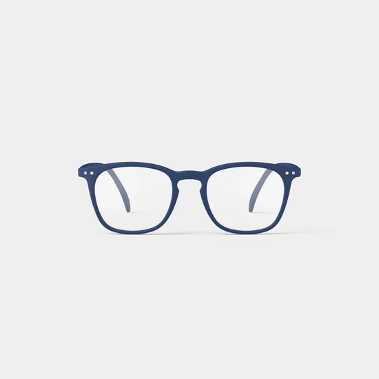 glasses readers - #e trapezoid - navy by izipizi