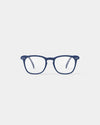 glasses readers - #e trapezoid - navy by izipizi