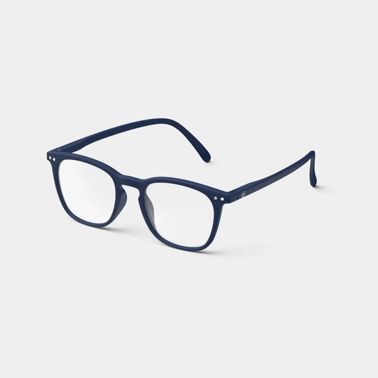 glasses readers - #e trapezoid - navy by izipizi