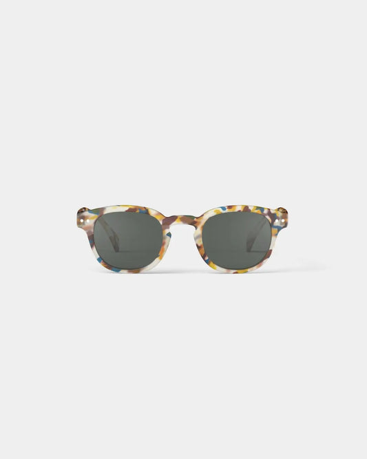 sunglasses readers - #c square - blue tortoise by izipizi