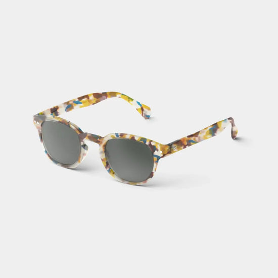 sunglasses readers - #c square - blue tortoise by izipizi