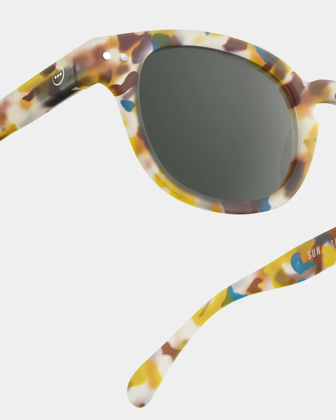 sunglasses readers - #c square - blue tortoise by izipizi