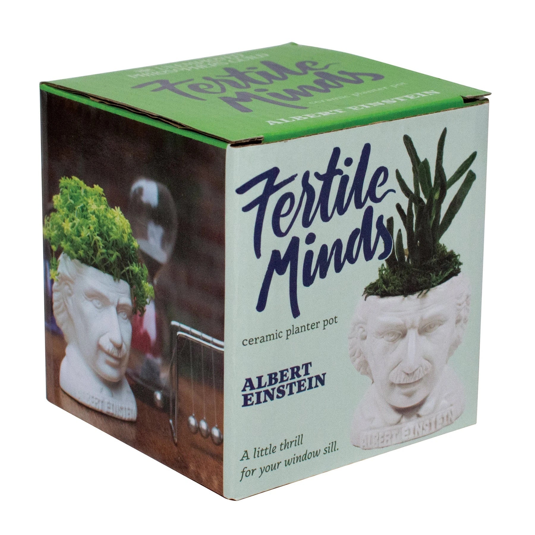ceramic planter pot - bust figure by unemployed philosophers guild