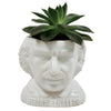 ceramic planter pot - bust figure by unemployed philosophers guild