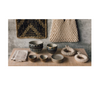 dip dish set - "element" stoneware by now designs