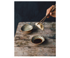 dip dish single - "element" stoneware by now designs