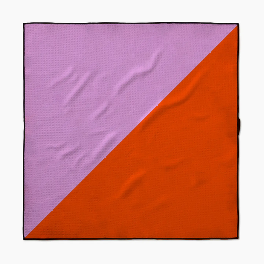 Dog Towel | Microfiber | Bold Horizon Lavender/Orange