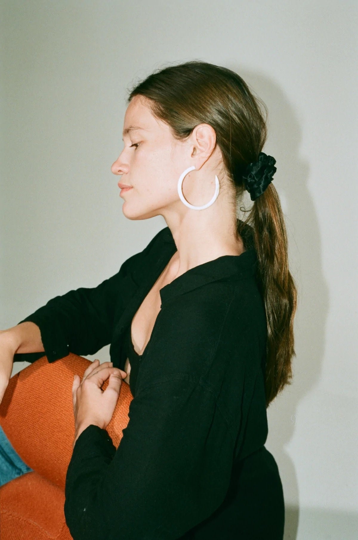 earrings - large hoop by binky and lulu