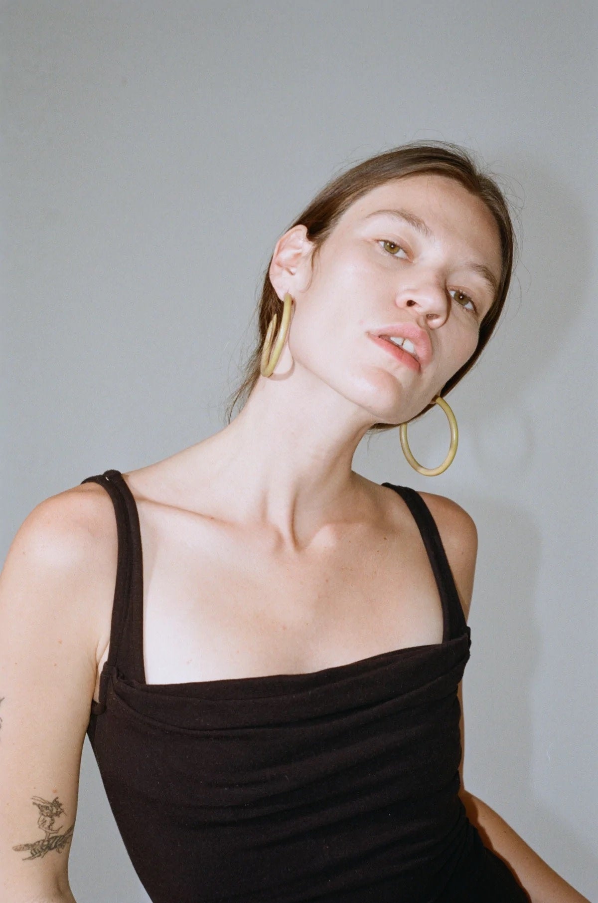 earrings - large hoop by binky and lulu