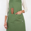 apron - chef - elm green by now designs