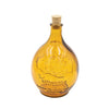 bottle - recycled glass - amber - "olive oil" by creative co-op