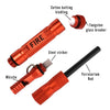 pocket tool - fire starter - whistle & glass breaker by lucky jack