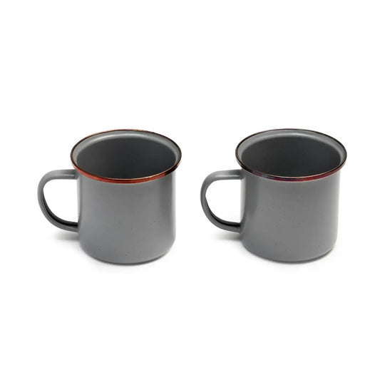 mug set - enamelware by barebones