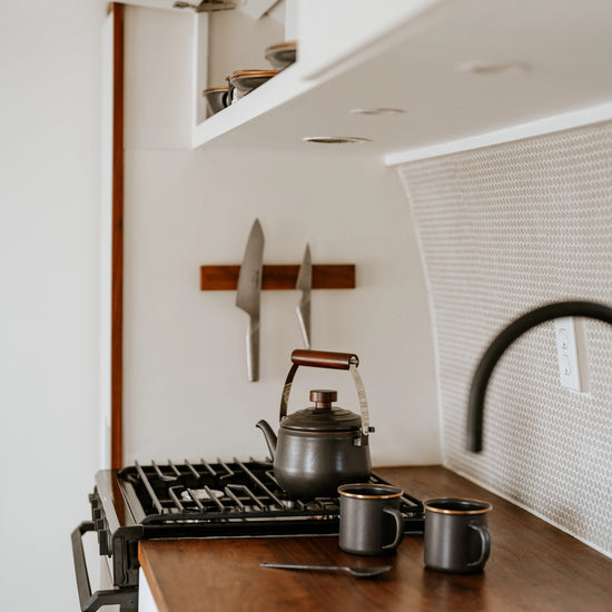 teapot - enamelware by barebones