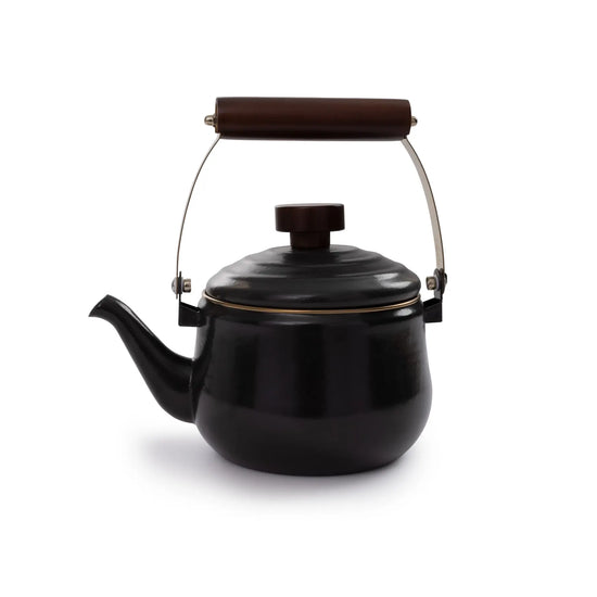 teapot - enamelware by barebones